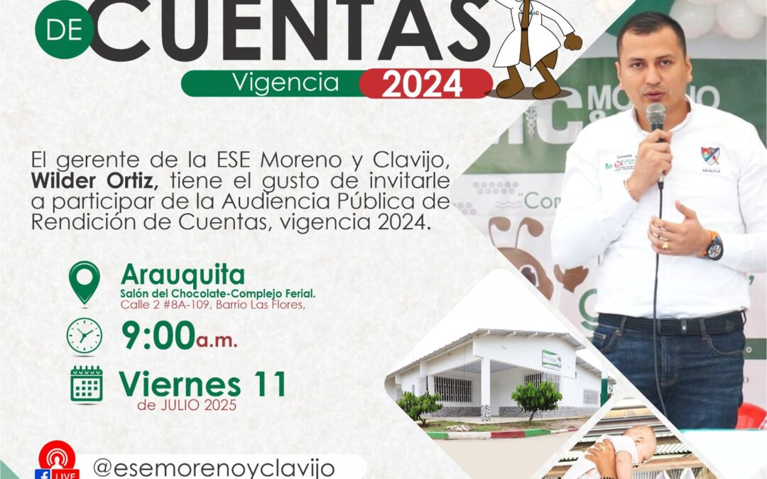 Rendición de Cuentas Vigencia 2024