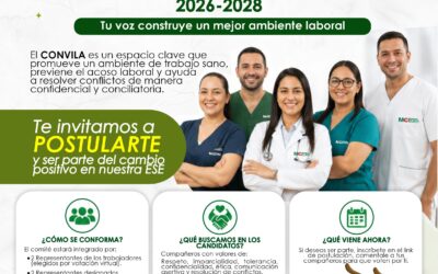 Convocatoria Interna – Postúlate al Comité de Convivencia Laboral (CONVILA) 2026-2028